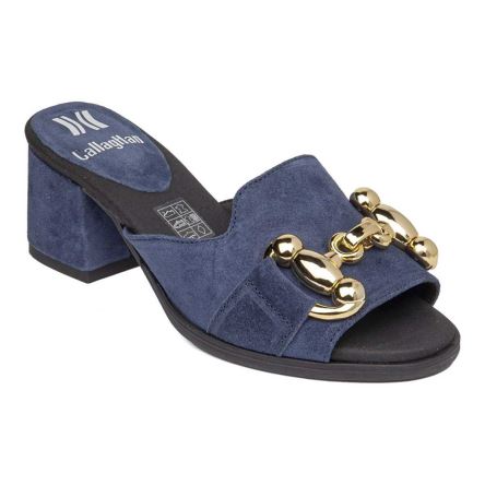 Callaghan 29208 Kibow Hakken Sandalen Dames Donkerblauw | NLHZDBP