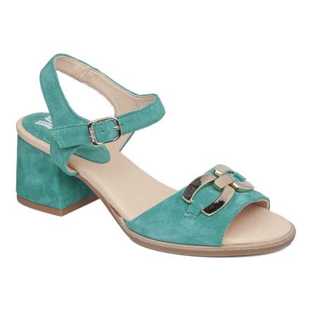 Callaghan 29210 Kibow Hakken Sandalen Dames Groen | NLSXUJB