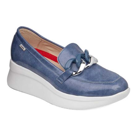 Callaghan 30019 Hanna Platform Schoenen Dames Donkerblauw | NLAXFDV