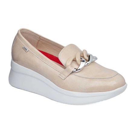 Callaghan 30019 Hanna Platform Schoenen Dames Beige | NLWJCBN