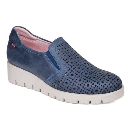 Callaghan 89863 Haman Platform Schoenen Dames Donkerblauw | NLTLXCH