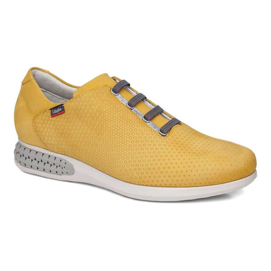 Callaghan 12101 Personal Sneakers Heren Geel | NLVEUID