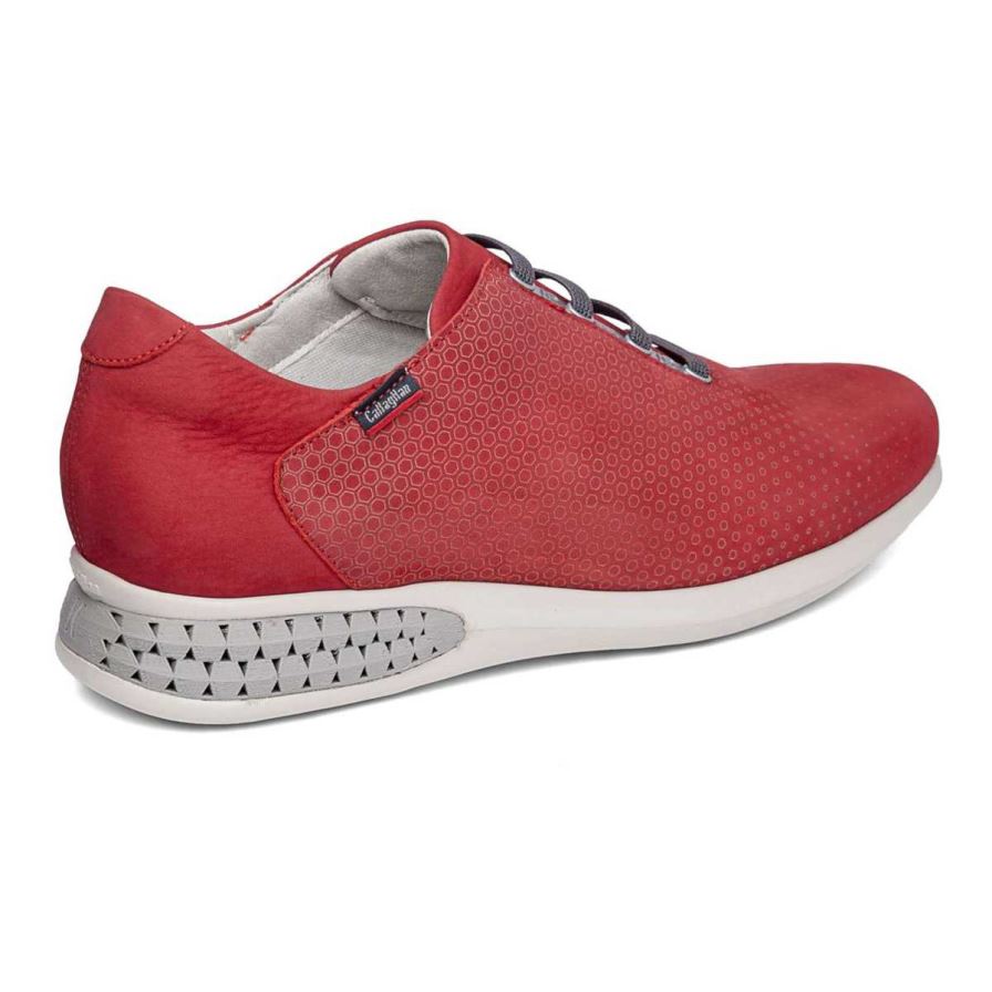 Callaghan 12101 Personal Sneakers Heren Rood | NLZUBWX