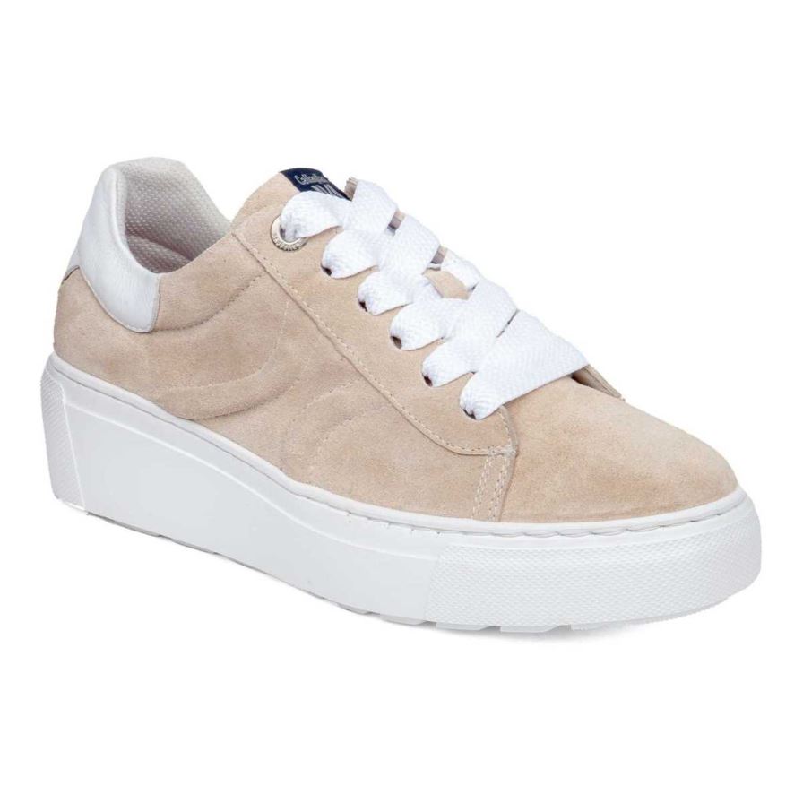 Callaghan 14934 Moon Line Sneakers Dames Beige | NLASNRF