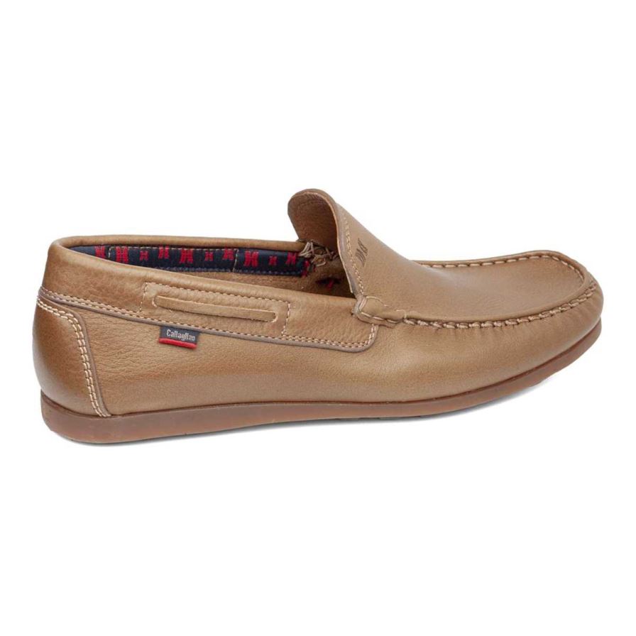 Callaghan 15200 Driveline Loafers Heren Beige | NLKSOCH