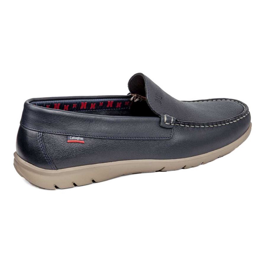 Callaghan 18001 Tenger Loafers Heren Donkerblauw | NLBDZHV