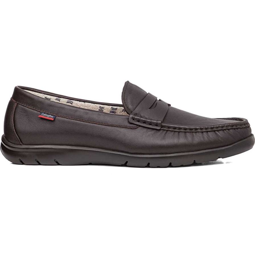 Callaghan 18003 Tenger Loafers Heren Chocola | NLMFDUZ