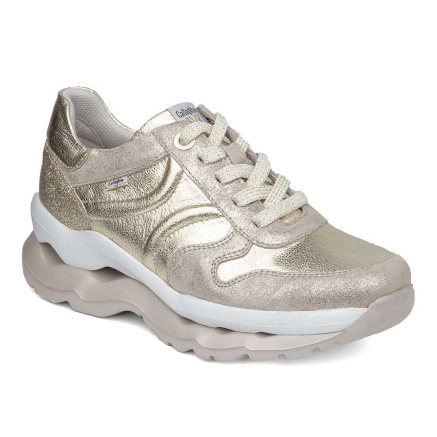 Callaghan 18820 Sole Sneakers Dames Goud | NLKNYPC