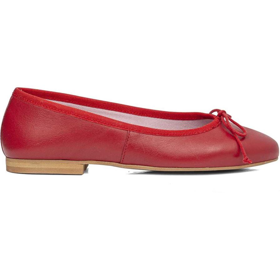 Callaghan 25000 Nora-H Ballerina Schoenen Dames Rood | NLNASUY