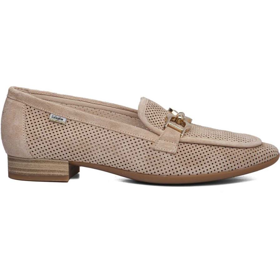 Callaghan 26906 Purple Loafers Dames Beige | NLFLTAK