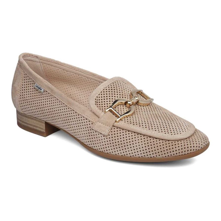 Callaghan 26906 Purple Loafers Dames Beige | NLFLTAK