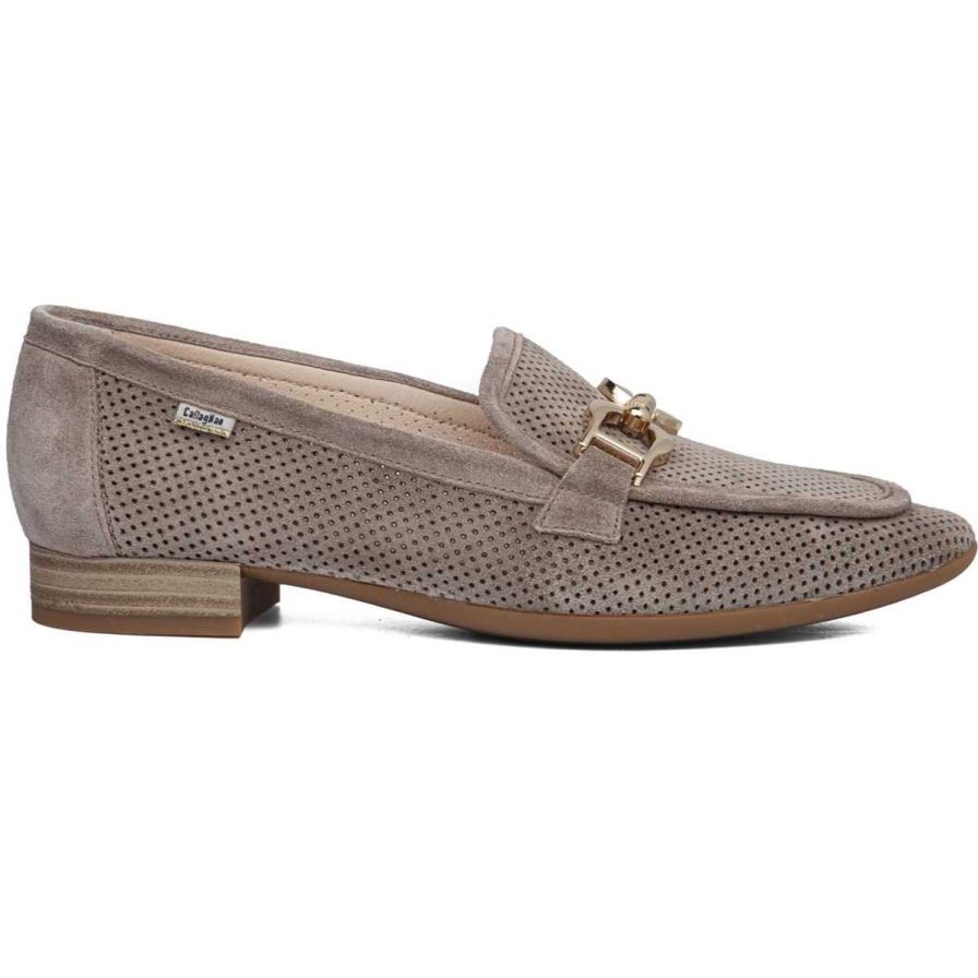 Callaghan 26906 Purple Loafers Dames Bruin | NLZNFWX