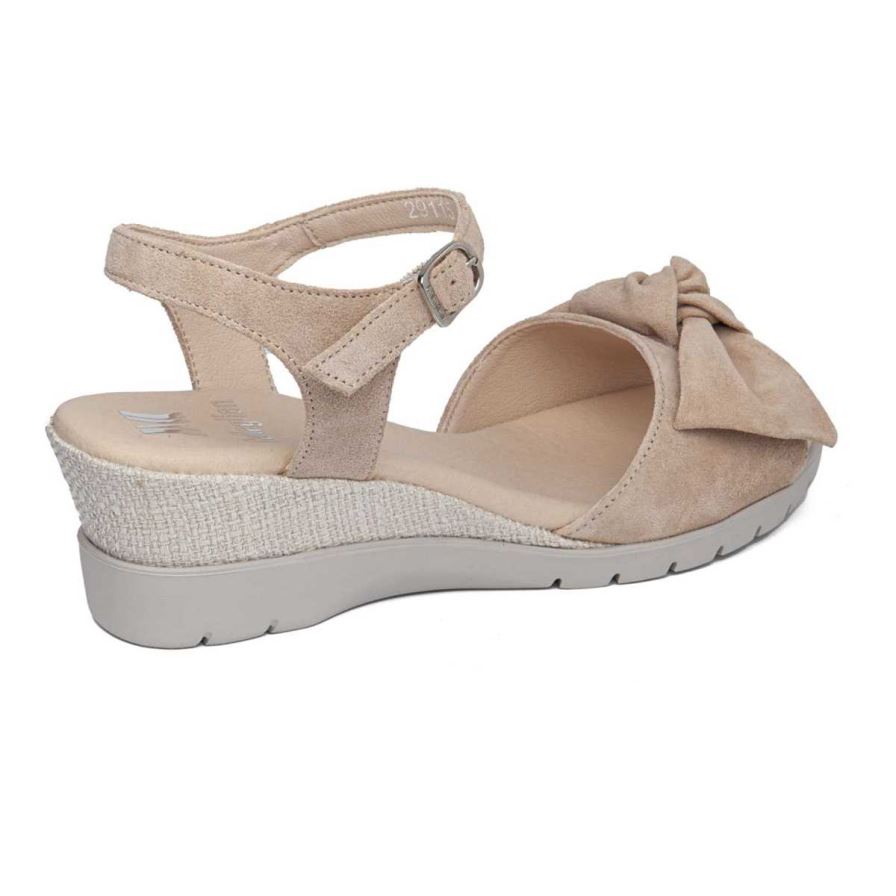 Callaghan 29115 Esperanza Sleehak Sandalen Dames Beige | NLIAFNM