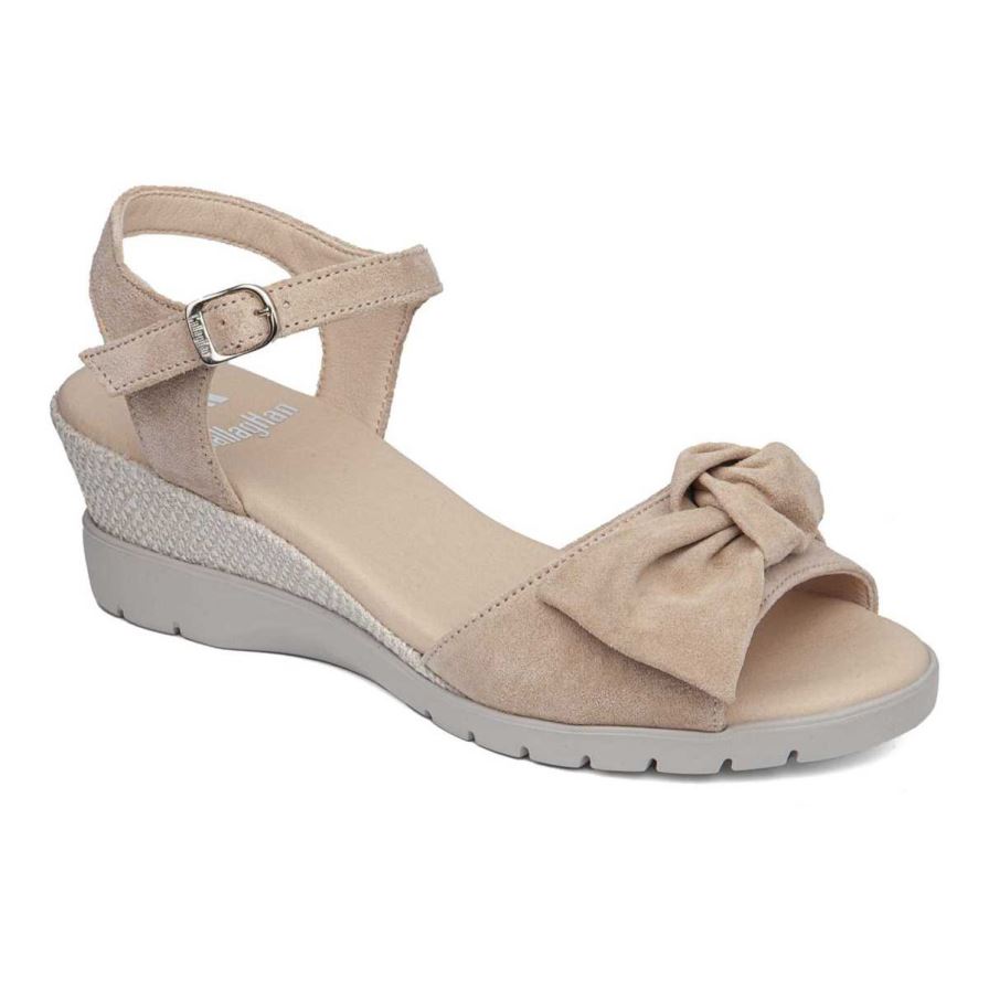 Callaghan 29115 Esperanza Sleehak Sandalen Dames Beige | NLIAFNM