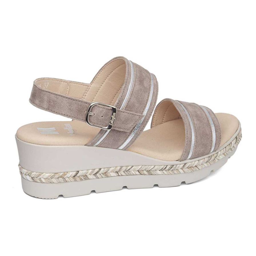 Callaghan 29805 Mara Sleehak Sandalen Dames Beige | NLXFTEI