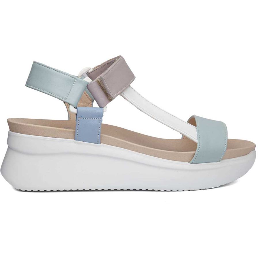 Callaghan 29908 Llana Sleehak Sandalen Dames Gekleurd | NLWENPK