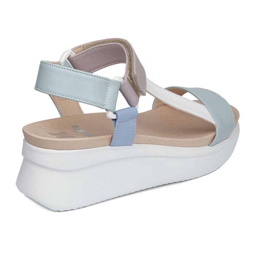 Callaghan 29908 Llana Sleehak Sandalen Dames Gekleurd | NLWENPK