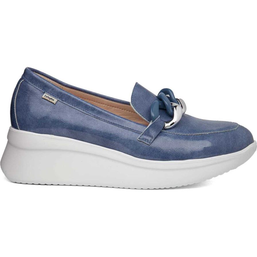 Callaghan 30019 Hanna Platform Schoenen Dames Donkerblauw | NLAXFDV