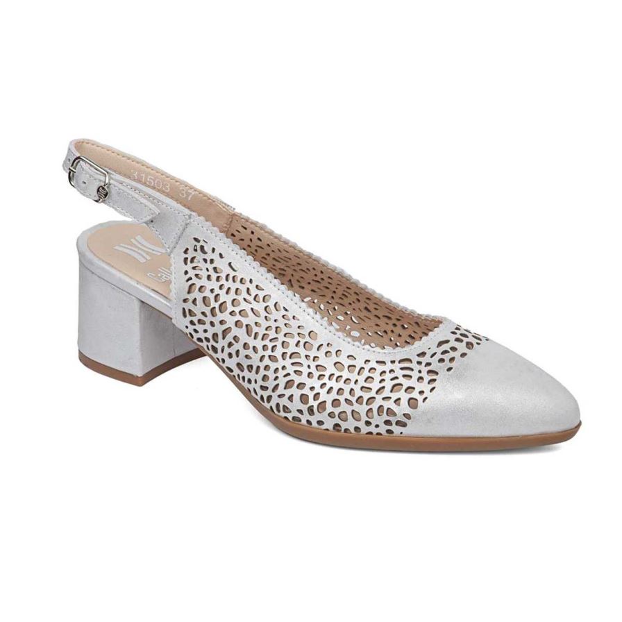 Callaghan 31503 Zahara Pumps Dames Zilver | NLRPDQC