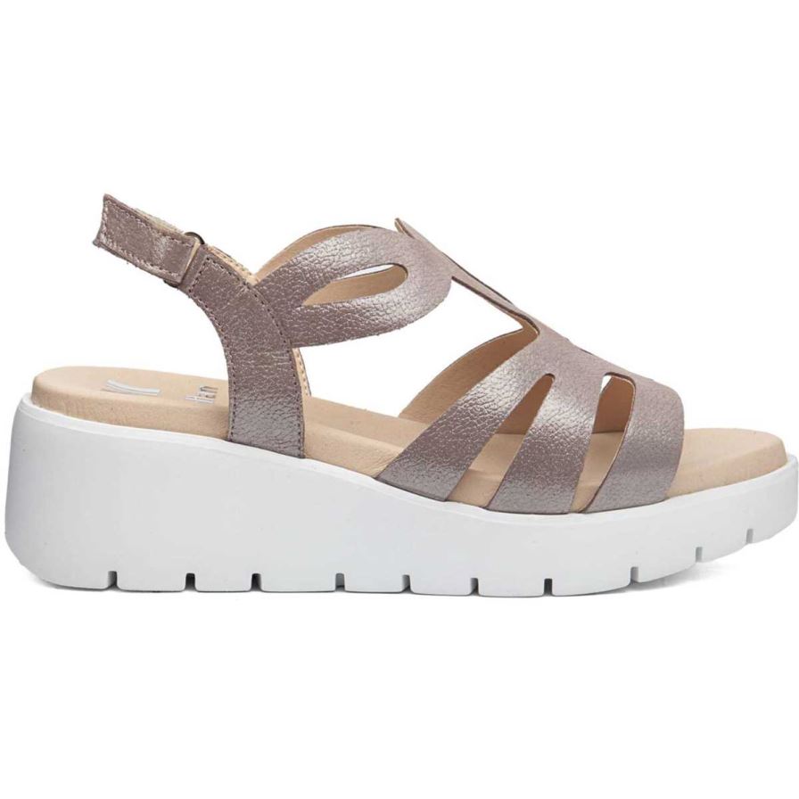 Callaghan 32005 Bera Sandalen Plateauzool Dames Bruin | NLBERPF