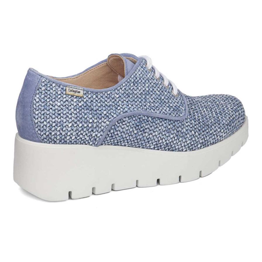 Callaghan 32101 Amal Platform Schoenen Dames Blauw | NLEKTUH