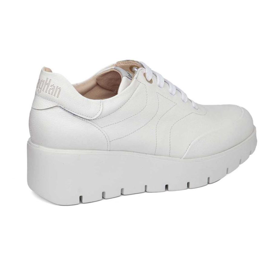 Callaghan 32102 Amal Platform Schoenen Dames Wit | NLQRDVS