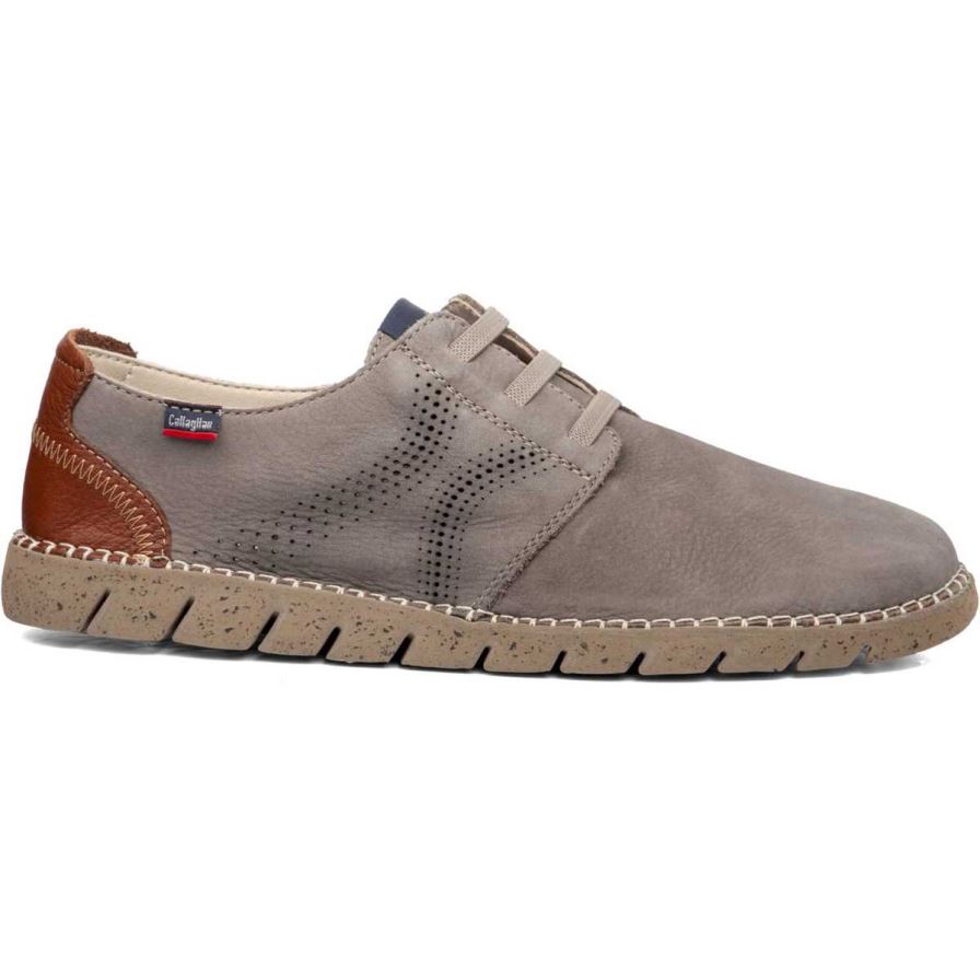 Callaghan 43200 Viz Veterschoenen Heren Beige | NLYDBKZ