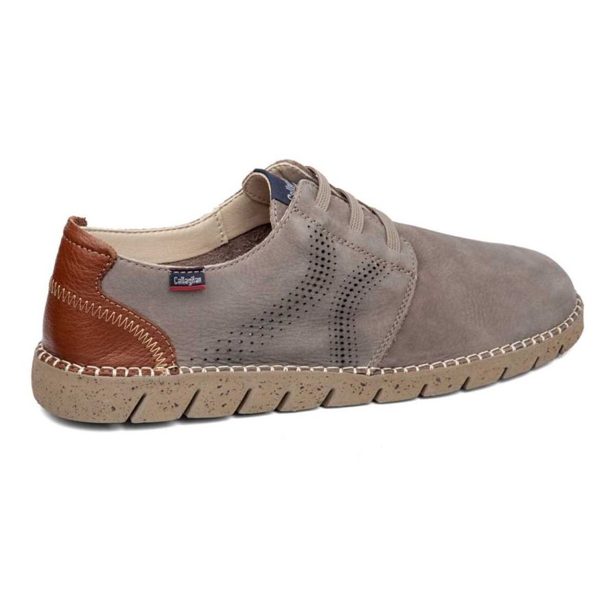 Callaghan 43200 Viz Veterschoenen Heren Beige | NLYDBKZ