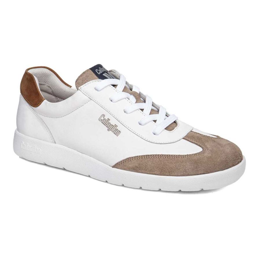 Callaghan 43708 Amanci Sneakers Heren Wit | NLXECJP