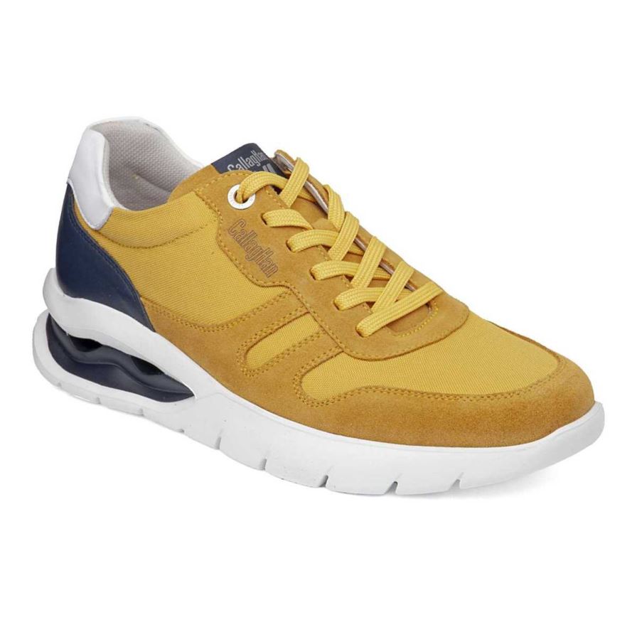 Callaghan 45416 Vento Sneakers Heren Geel | NLUDBCM