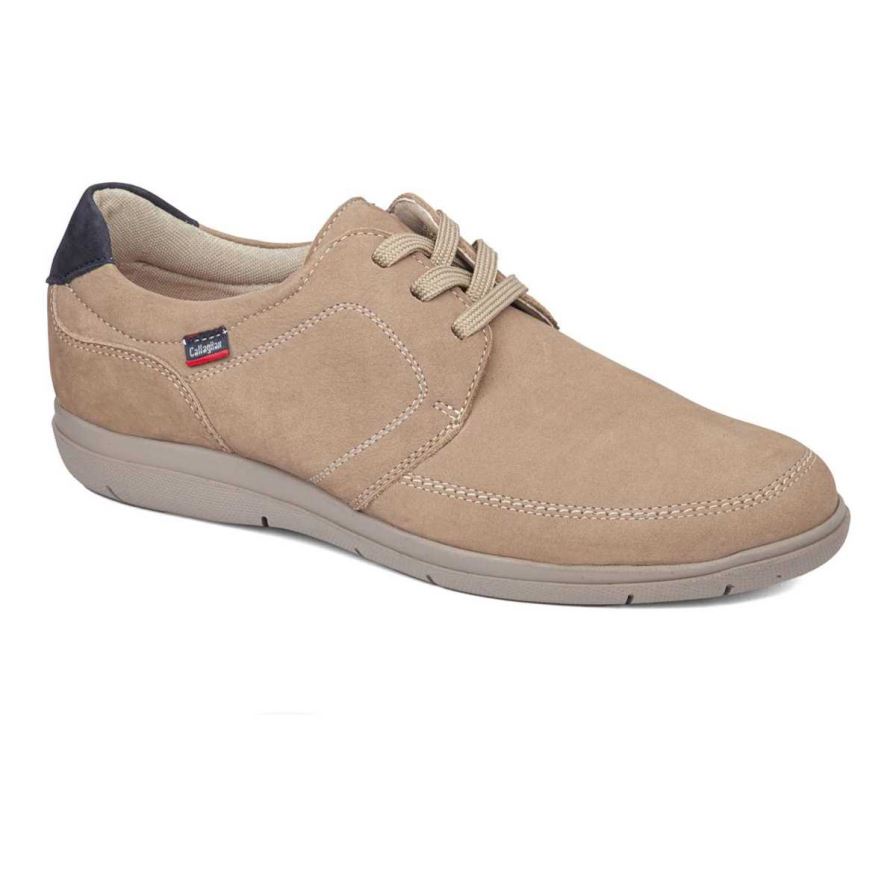 Callaghan 46804 Duna Veterschoenen Heren Beige | NLQNGTY