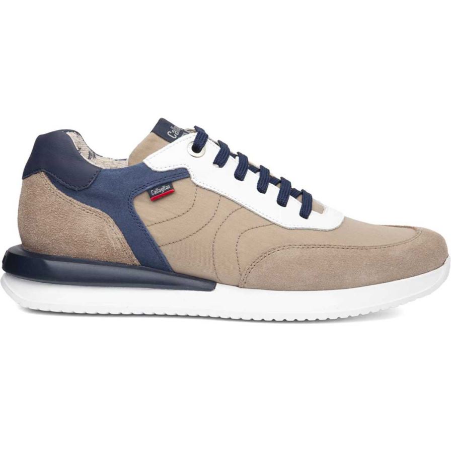 Callaghan 51100 Moses Sneakers Heren Beige | NLYUMTX