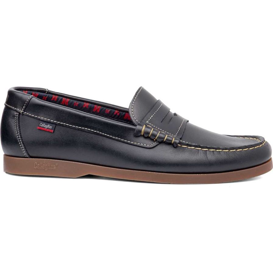 Callaghan 51602 Yate Loafers Heren Zwart | NLZTGAH