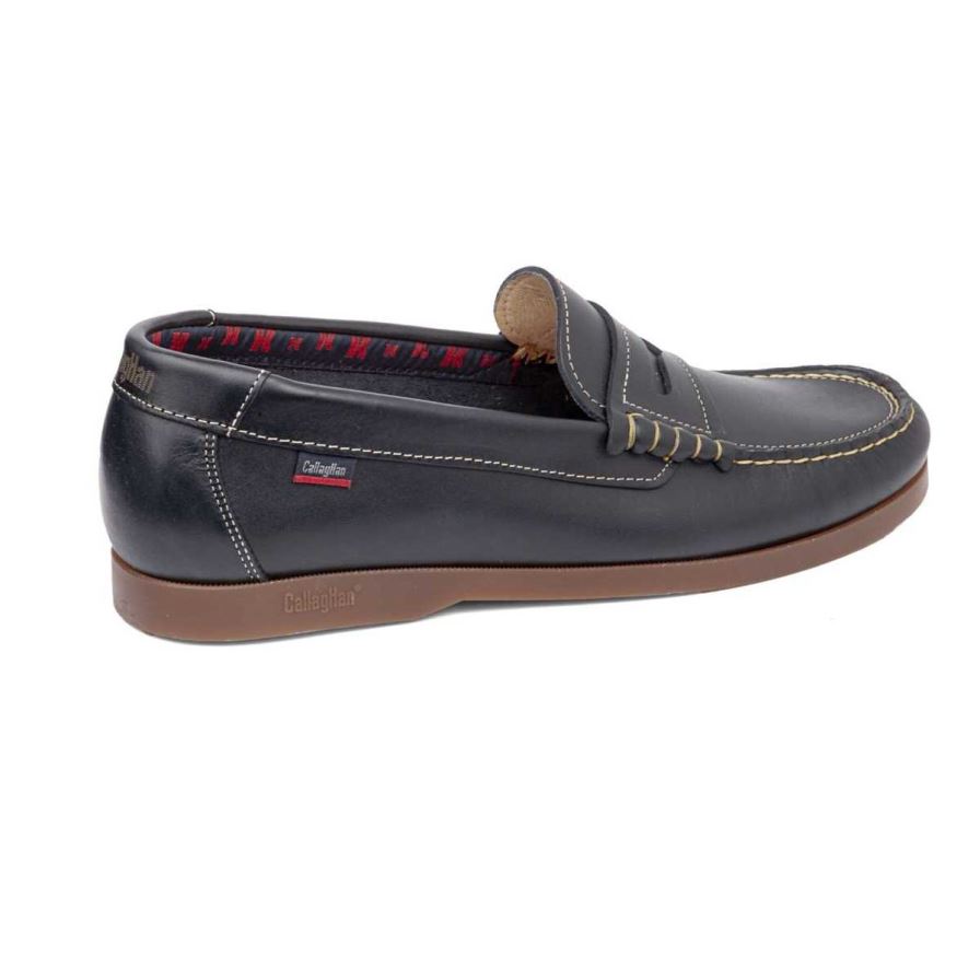 Callaghan 51602 Yate Loafers Heren Zwart | NLZTGAH