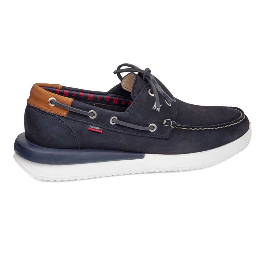 Callaghan 52100 Moses Bootschoenen Heren Donkerblauw | NLGTJAB