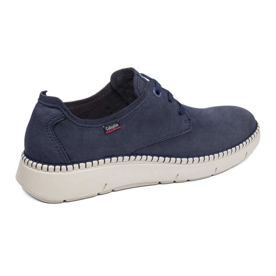 Callaghan 53500 Circular Veterschoenen Heren Donkerblauw | NLQHUDR