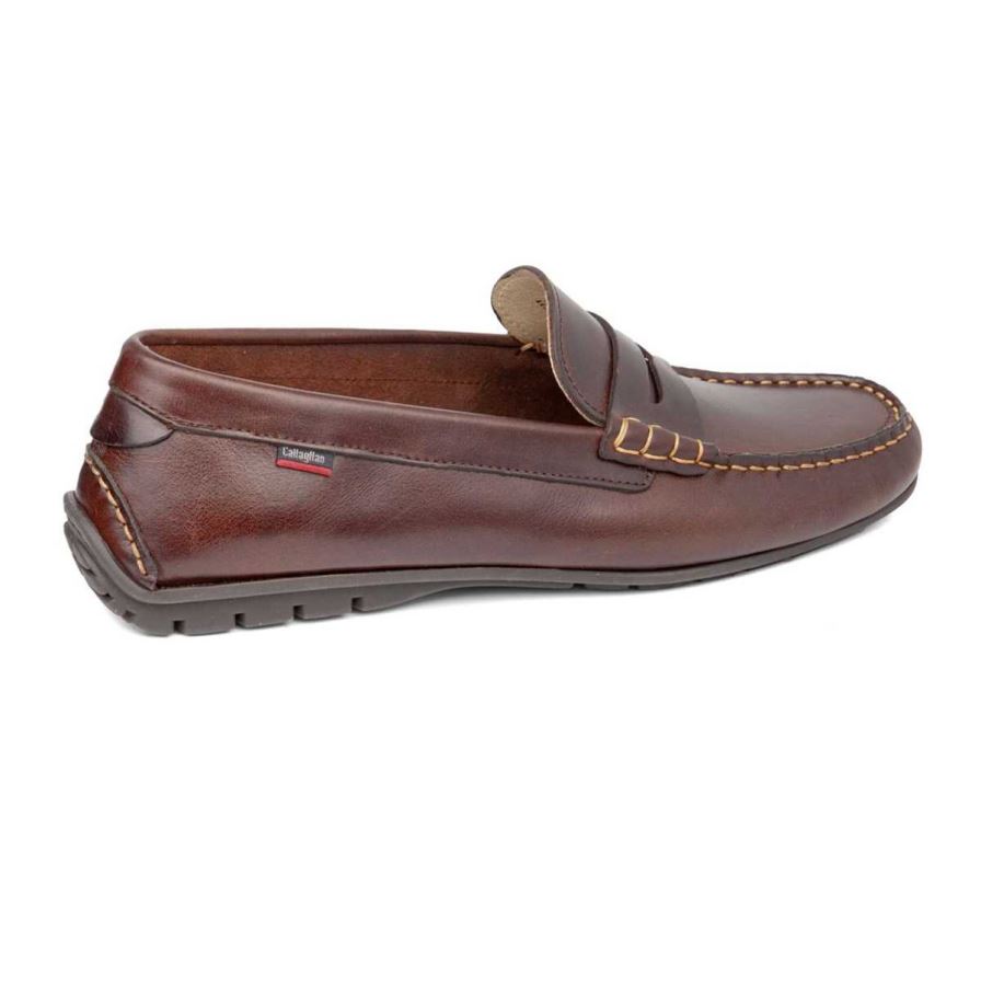 Callaghan 53900 Bitron Loafers Heren Bruin | NLKOLRS