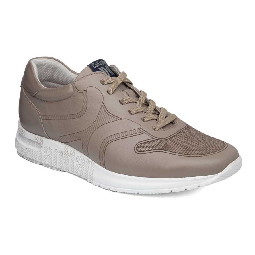 Callaghan 91322 Goliat S.I.Lase Sneakers Heren Beige | NLKPVMC