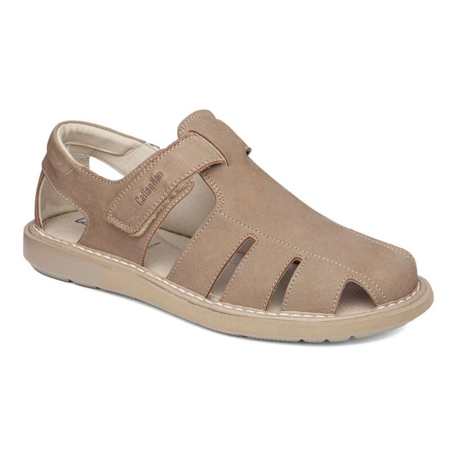 Callaghan 92311 Leban Sandalen Heren Beige | NLCGRVK