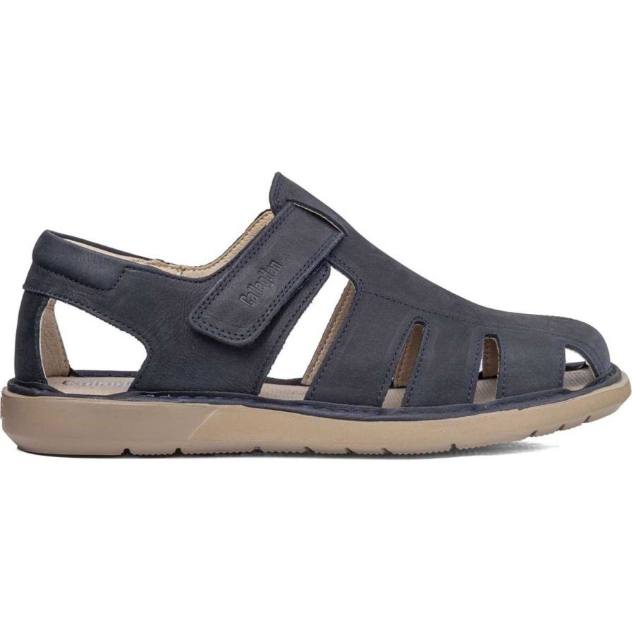 Callaghan 92311 Leban Sandalen Heren Donkerblauw | NLZWXLA