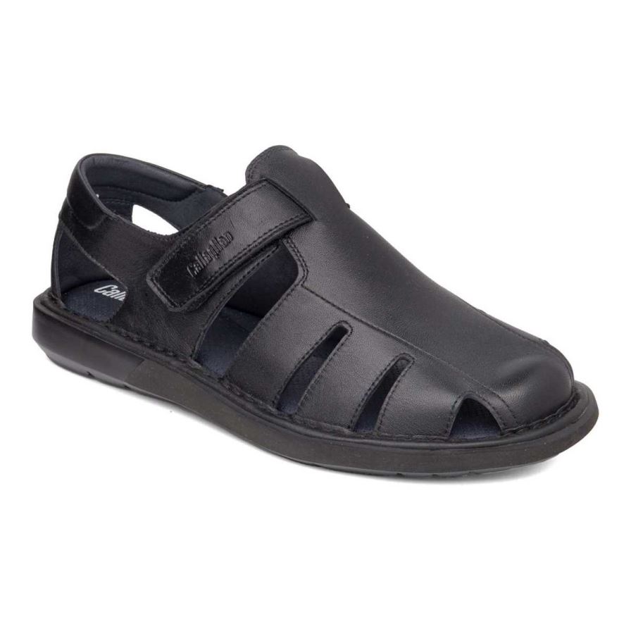 Callaghan 92311 Leban Sandalen Heren Zwart | NLUOYWC